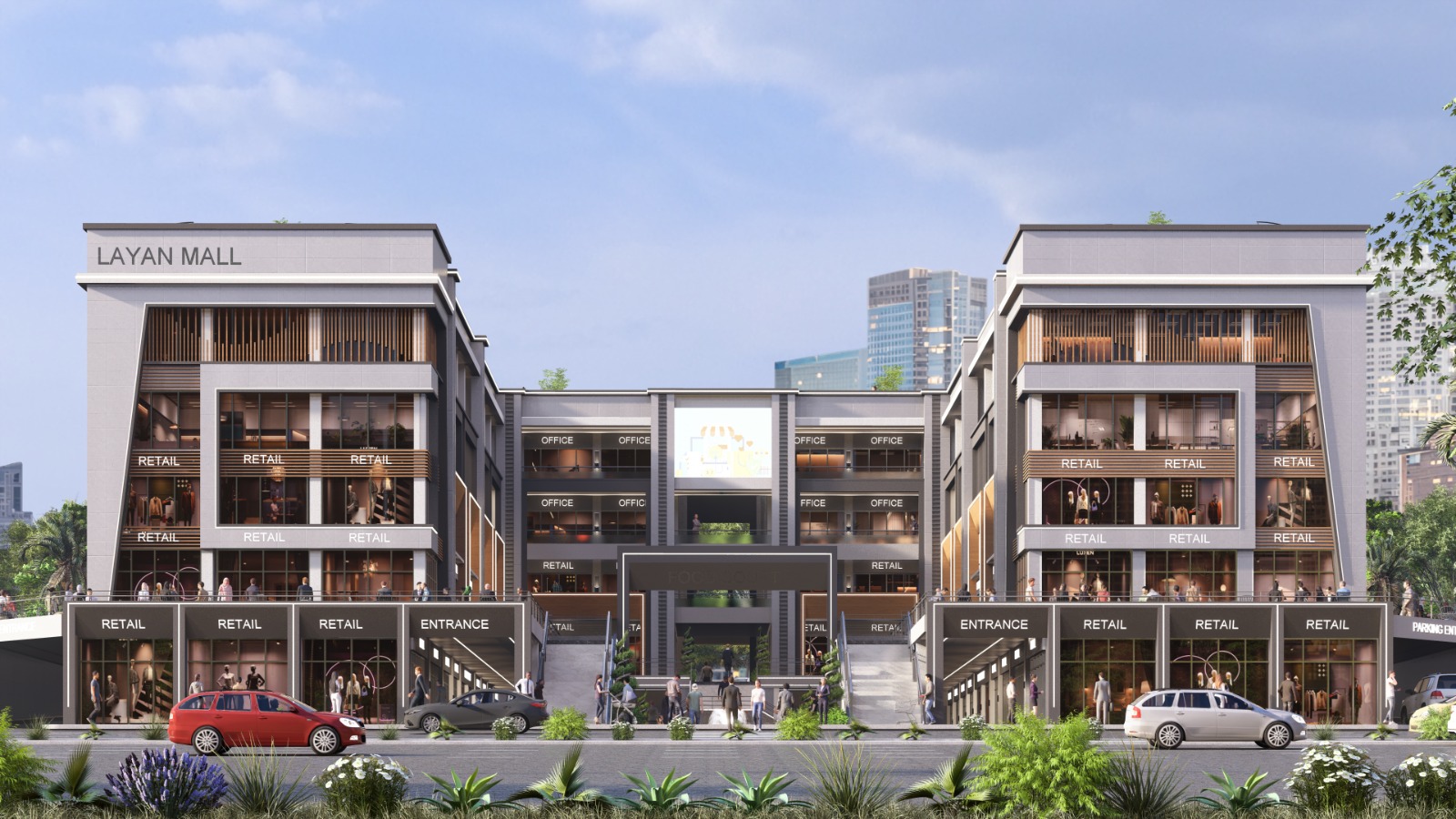 فرصه سنتر تعليمي موجود مابين أكبر مدرستين انترناشونال